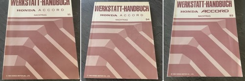 Werkstatt handbuch - 3x,