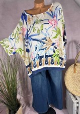 NEU oversize  BLUSE SHIRT rein