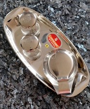 Wmf Menage Max und Moritz/Salz und Pfefferstreuer, Senftopf mit Deckel,Tablett