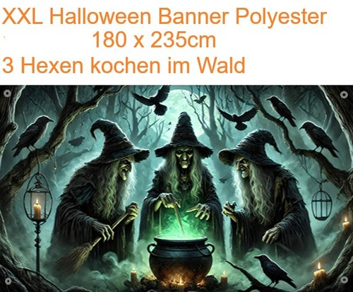 Xxl horror banner gruselige - 3,