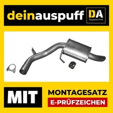 Endschalldämpfer für BMW 1er