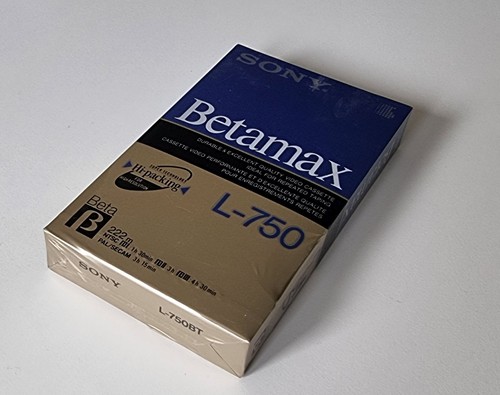 Sony betamax 750 kassette - sony,