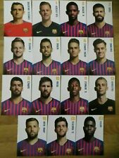 Offizielle Autogrammkarte FC BARCELONA FCB Saison 18/19 2018/2019 1x aussuchen