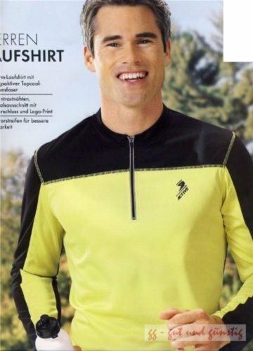 Herren laufshirt langärmlich - herren,