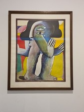 Gemälde Druck Horst Antes