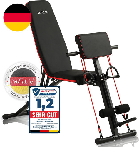 Fitlife hantelbank klappbar - fitlife,
