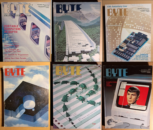 Byte magazine komplettset - 6,