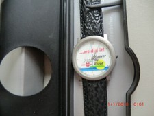 Armbanduhr mit Werbung