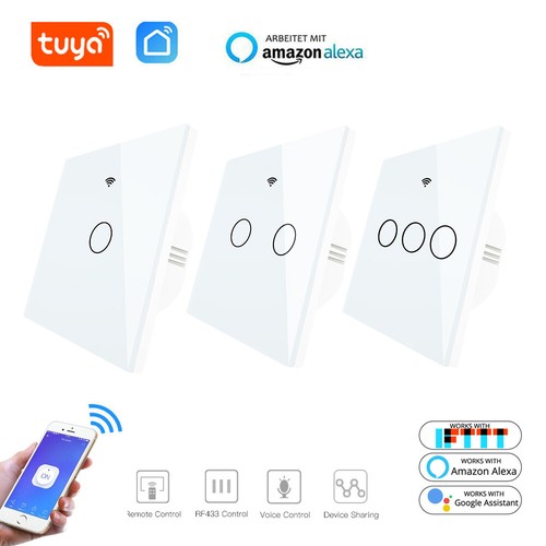 3gang glas touch - glas,