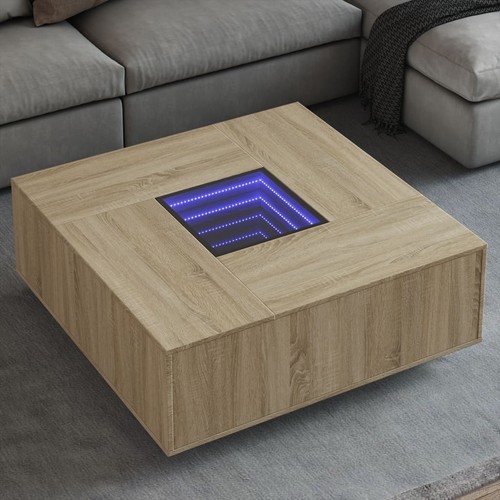 Led couchtisch beistelltisch - couchtisch,