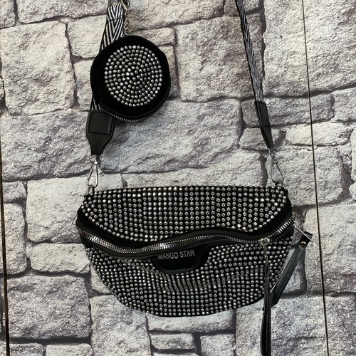 Nieten body tasche - nieten, kunstleder
