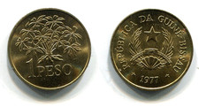 1 Pesos Guinea-Bissau 1977