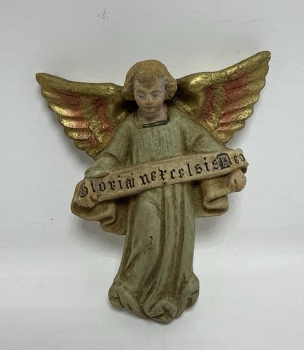 Alte krippenfigur gips - alte, engel