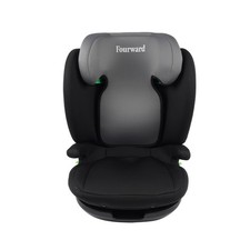 Fourward Autositz Kindersitz mit ISOFIX Für 3 bis 12 Jahre 11-36 kg Schwarz