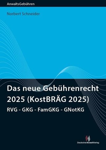 Das neue gebührenrecht - das,