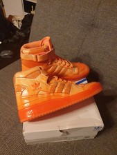 Adidas Forum Hi Jeremy Scott Dipped Orange Größe 42
