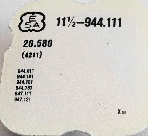 Rotor armbanduhr esa - esa, 944.111