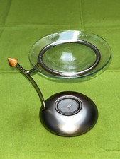 Duftlampe aus Glas und Metall