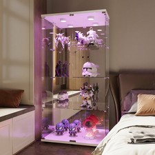 Vitrine mit LED Glasvitrine