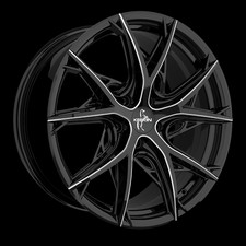 19 Zoll KESKIN KT24 5x108 ET40 Alufelgen BLACK SECRET DIAMOND