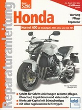 HONDA Hornet 600 ab 2007, Reparaturanleitung Reparatur-Buch/Handbuch/Wartung