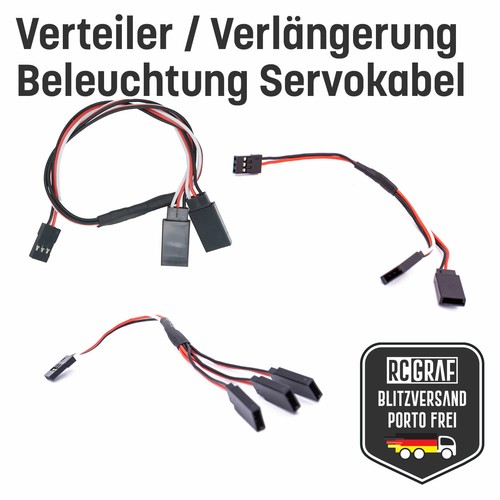 Servokabel kabel fach - servokabel, y-kabel