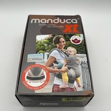 manduca XT Babytrage Verstellbar, vom Neugeborenen bis zum Kleinkind, Schwarz