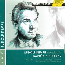 Rudolf Kempe dirigiert Bartok & Strauss Radio-Sinfonieorchester Stuttgart d ...