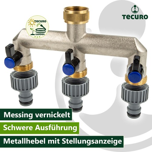 Tecuro wege verteilerstück - 3-wege,