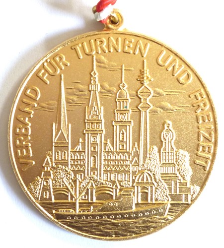 Hamburg 1986 preismedaille - hamburg, 1986,