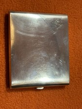 mass. silbernes Zigarettenetui 800 Silber, 110Gramm TE270625/ 410