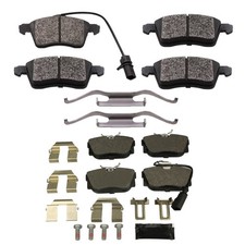 Bremsbeläge vorn + hinten für 2.5 TDI 75kW VW T4 Transporter Multivan Pr.Nr. 1LU