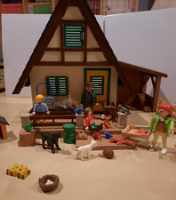 Playmobil 4207 Forsthaus, gebraucht, unvollständig, Beschreibung beachten
