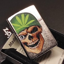 Zippo BEANIE Hanf/Weed SKULL