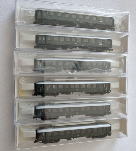 Fleischmann eilzugwagen set - fleischmann, eilzugwagen-set