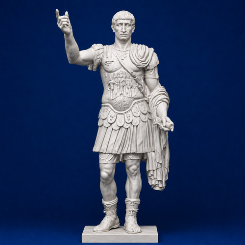 Trajan figur römischer - trajan,