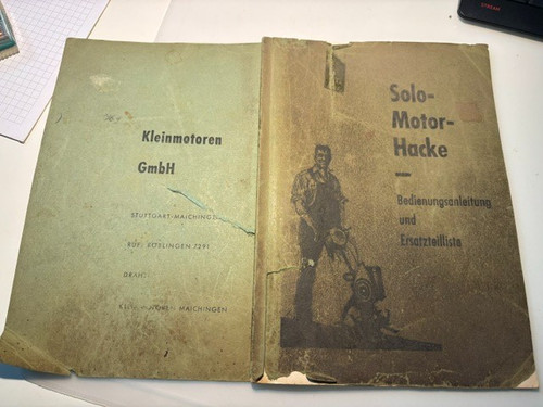 Original solo motorhacke - original,