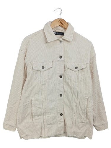 Zara damen cordjacke beige - zara,