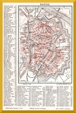 Danzig +Historischer Stadtplan