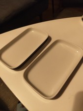 2 Teller Klein Lufthansa First Class Hutschenreuther