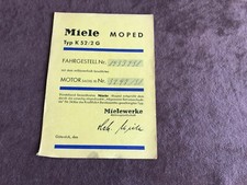 Original ABE Betriebserlaubnis