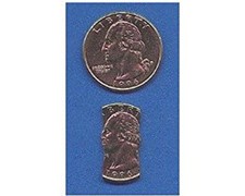 Coin In Bottle Folding Quarter