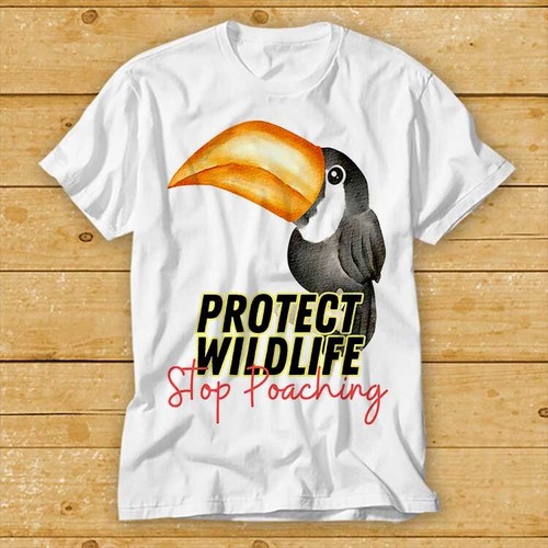 Shirt tukan schutz wildtiere - t-shirt,