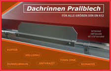 Dachrinnen Prallblech