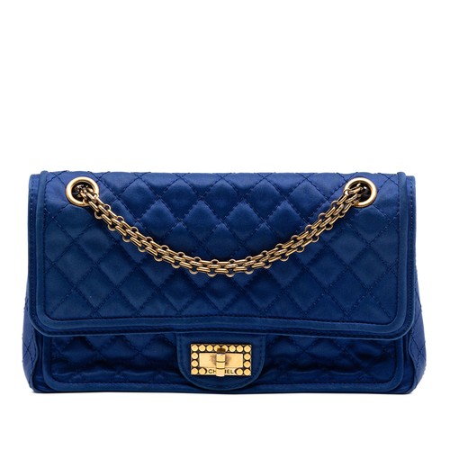 Chanel quilted satin - satin, reissue