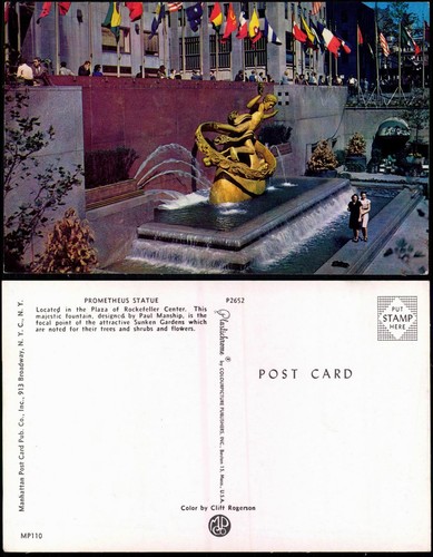 Postcard new york city - new,