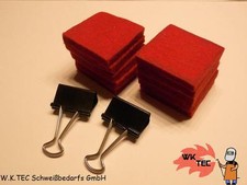 Reinigungs Filz getränkt für