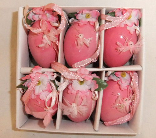 6 ostereier pink - ,