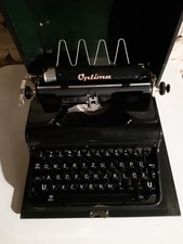 OPTIMA Reiseschreibmaschine im