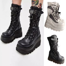 Damen plateaustiefel - damen,